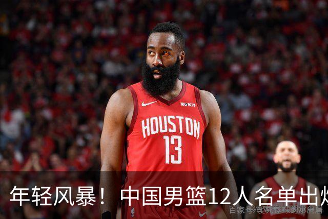 年轻风暴！中国男篮12人名单出炉，杨瀚森扛大旗，内线锋线很强